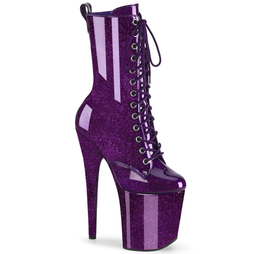 FLAMINGO-1040GP Purple Glitter Pat/M 