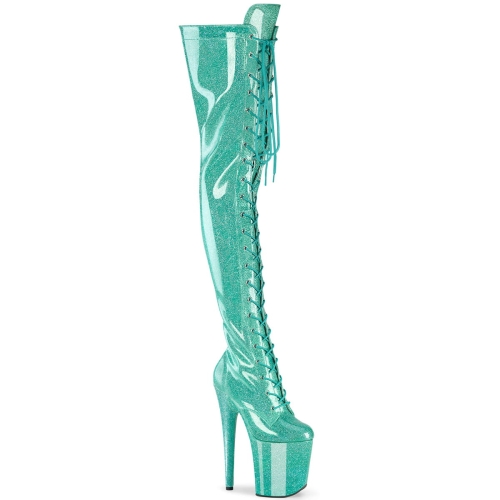 FLAMINGO-3020GP Aqua Glitter Pat/M
