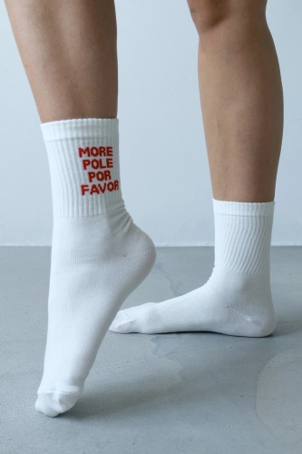 Zestaw prezentowy dla fanek Pole dance "T-shirt + skarpetki"