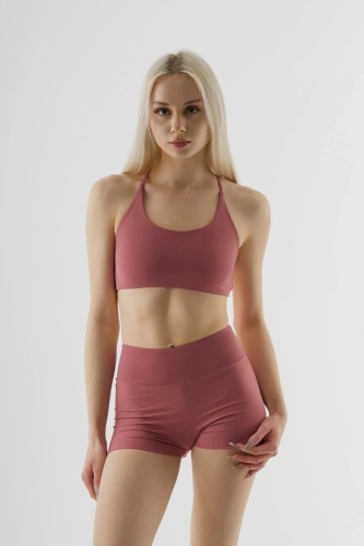 Różowe spodenki do pole dance Comfy MOVS