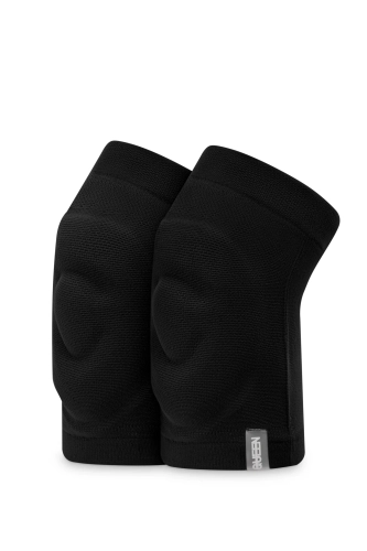 Czarne żelowe nakolanniki do exotic QUEEN 