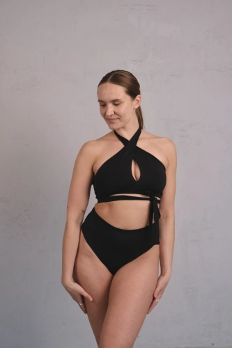 Czarny zestaw do exotic Caroline