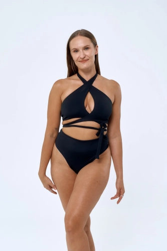 Czarny zestaw do exotic Caroline