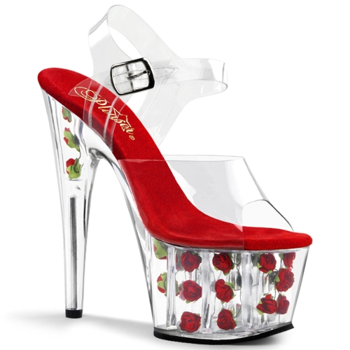 ADORE-708FL Clr/Red Flowers
