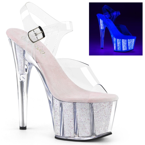 ADORE-708UVG Clr/Neon Opal Glitter