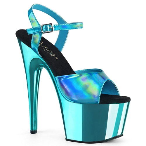 ADORE-709HGCH Turquoise Hologram/Turquoise Chrome