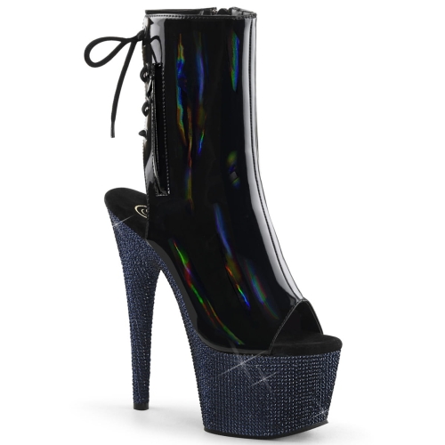 BEJEWELED-1018DM-7 Blk Holo Pat/Midnight Blk RS