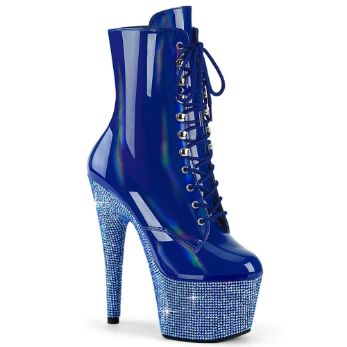 BEJEWELED-1020-7 Blue Holo Pat/Blue AB RS