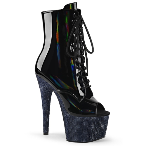 BEJEWELED-1021-7 Blk Holo Pat/Midnight Blk RS