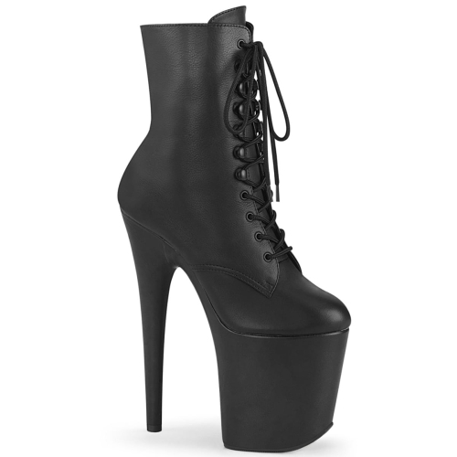 FLAMINGO-1020LWR Blk Leather/Blk Leather