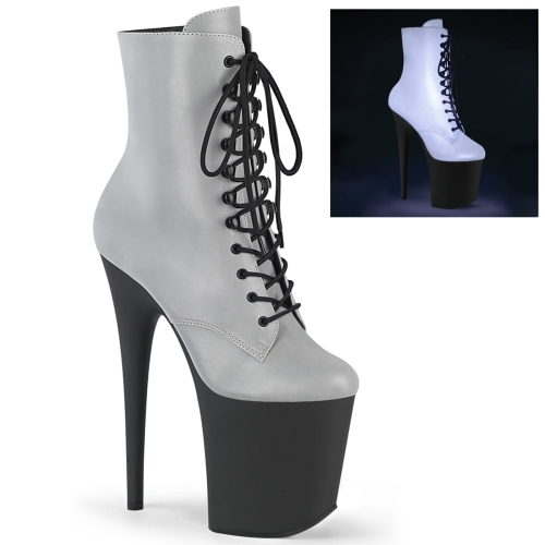 FLAMINGO-1020REFL Slv Reflective/Blk Matte