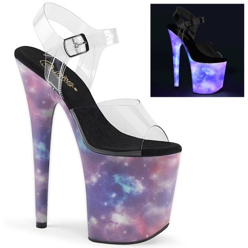 FLAMINGO-808REFL Clr/Purple-Blue Reflective