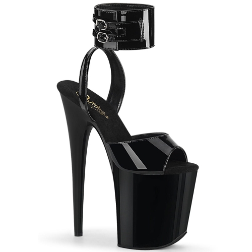 FLAMINGO-891 Blk Pat/Blk