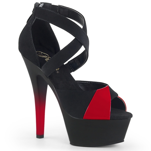 KISS-221 Blk Nubuck-Red Pat/Blk Matte-Red