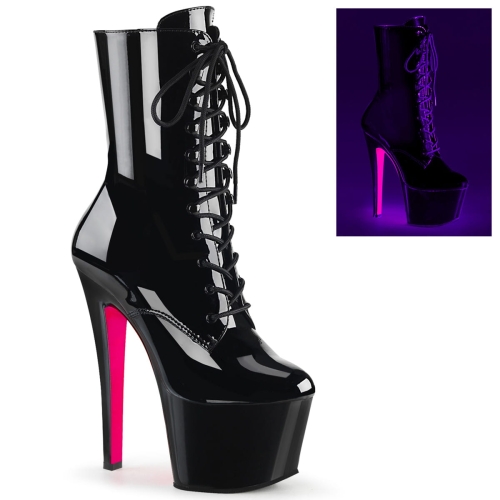 SKY-1020TT Blk Pat/Blk-Neon H. Pink