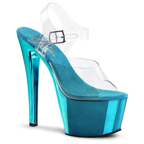 SKY-308 Clr/Turquoise Chrome