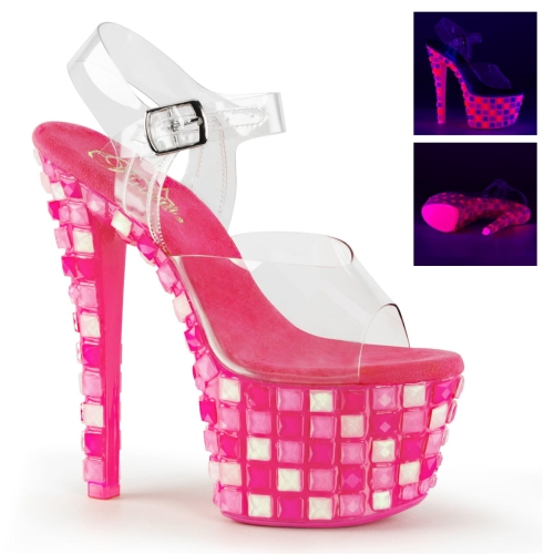 SKY-308UVTL Clr/Neon H. Pink