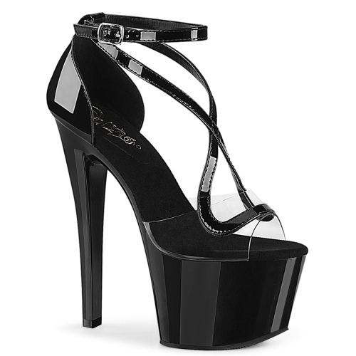 SKY-355 Clr-Blk Pat/Blk