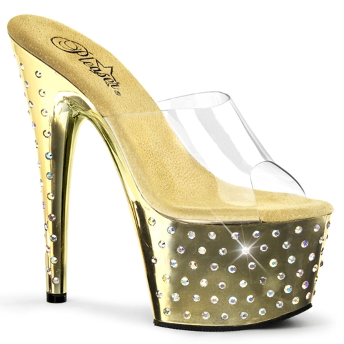 STARDUST-701 Clr/Gold Chrome