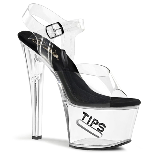 TIPJAR-708-5 Clr-Blk/Clr