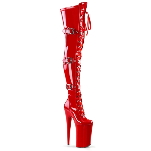 BEYOND-3028 Red Stretch Pat/Red